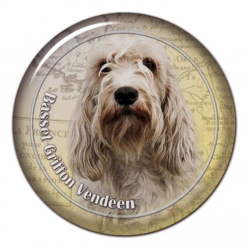 3D sticker Basset Griffon Vendeen Petit 101 C