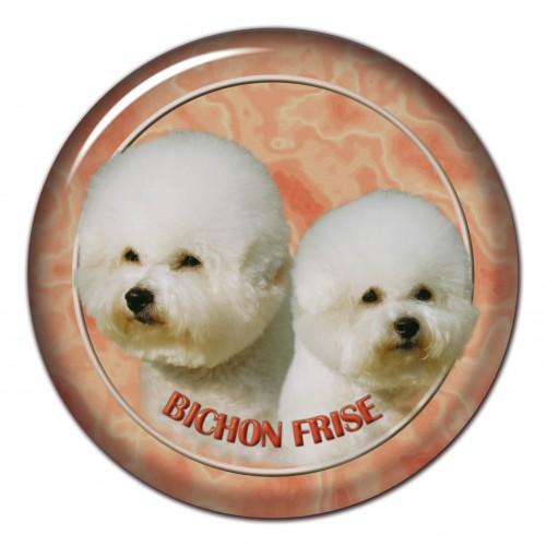 3D sticker Bichon Frise 101 C