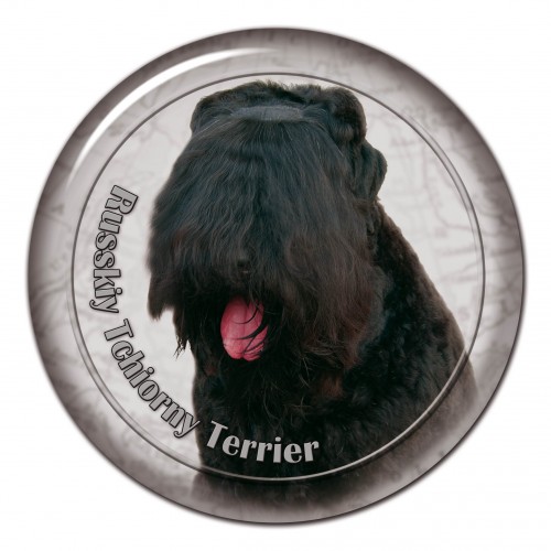 3D sticker Black Terrier 102 C