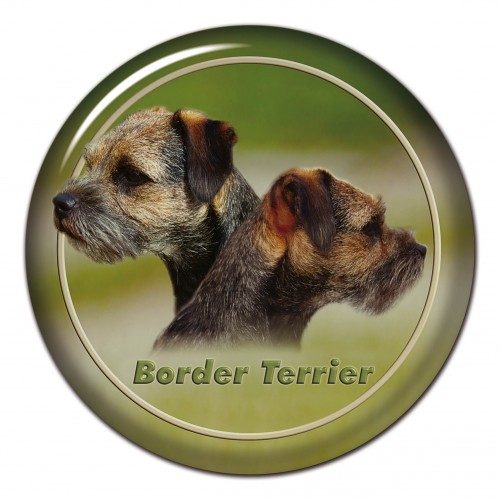 3D sticker Border Terrier 101 C