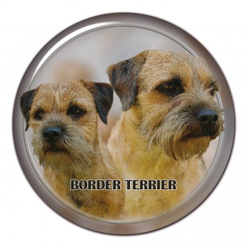 3D sticker Border Terrier 102 C