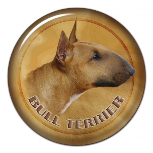 3D sticker Bull Terrier 102 C
