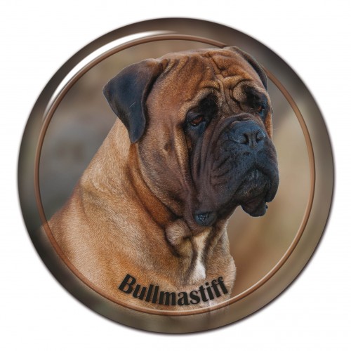 3D sticker Bullmastiff 102 C