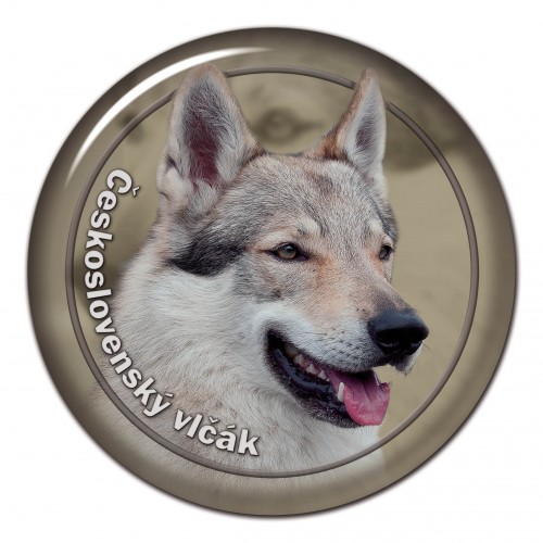 3D sticker Ceskoslovensky Ovcak 102 C