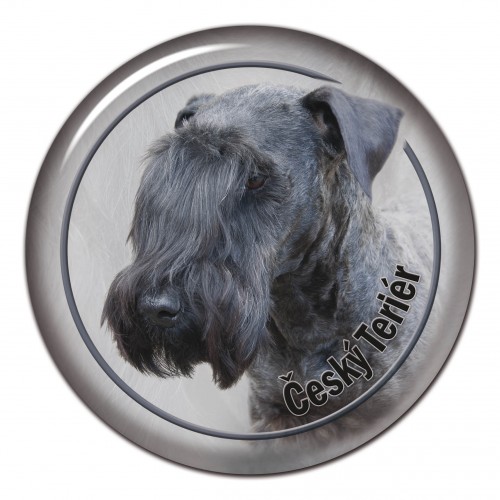 3D sticker Cesky Terier 101 C