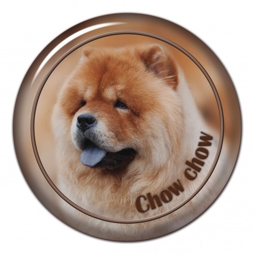 3D sticker Chow Chow 101 C