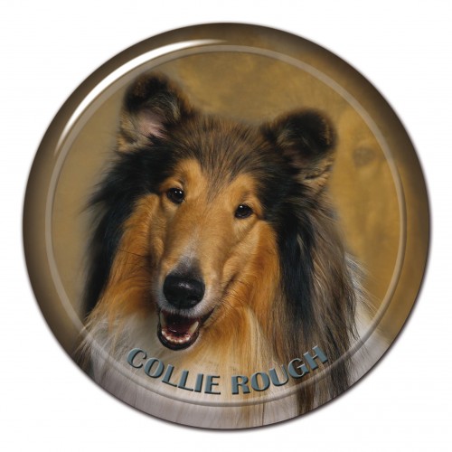 3D sticker Collie Rough 101 C