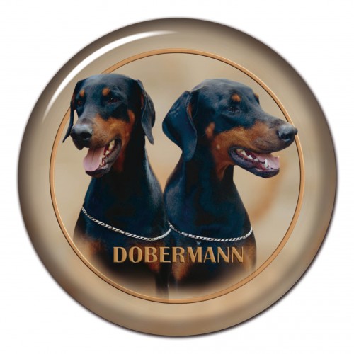 3D sticker Dobermann 104 C