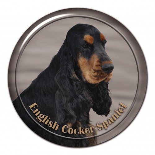 3D sticker English Cocker Spaniel 103 C