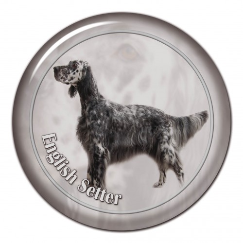 3D sticker English Setter 102 C