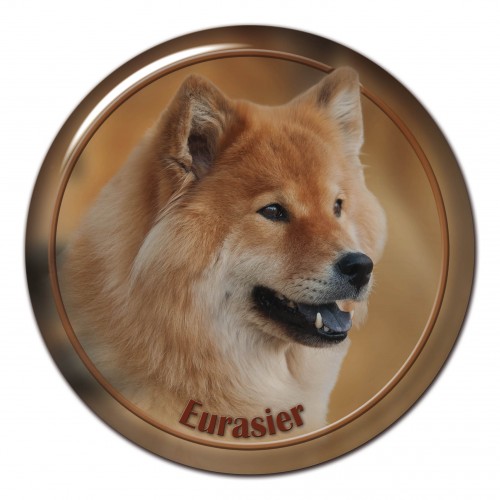 3D sticker Eurasier 102 C