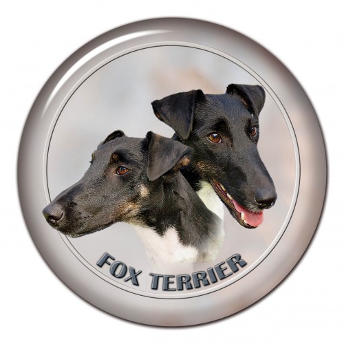 3D sticker Fox Terrier 101 C