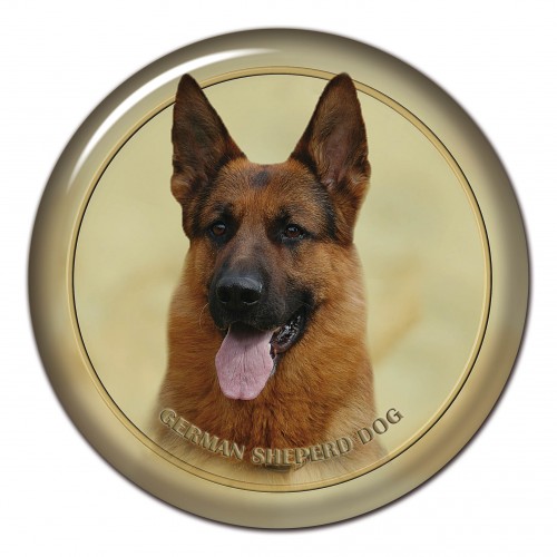 3D sticker German Shepherd Dog 103 C