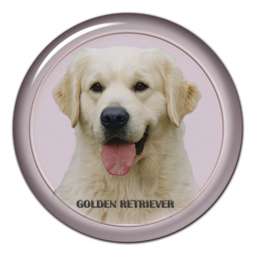 3D sticker Golden Retriever 102 C