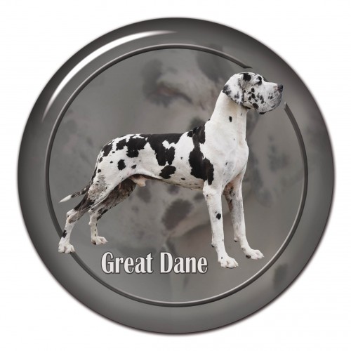 3D sticker Great Dane 105 C