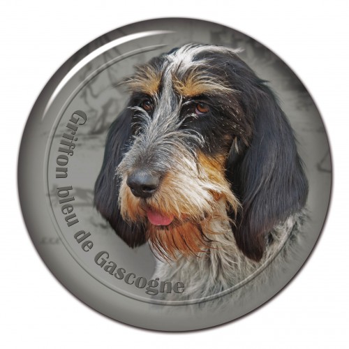 3D sticker Griffon Bleu De Gascogne 101 C