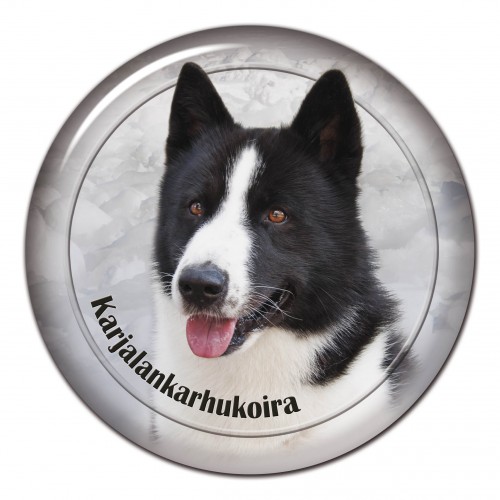 3D sticker Karjalankarhukoira 101 C