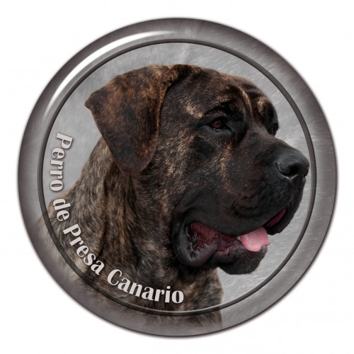 3D sticker Perro De Presa Canario 101 C