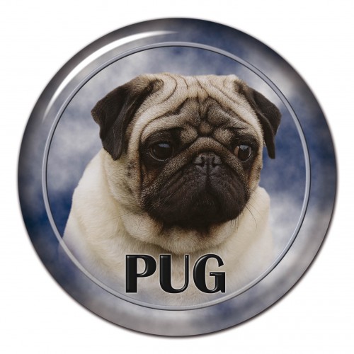 3D sticker Pug 101 C