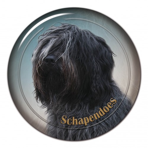 3D sticker Schapendoes 101 C