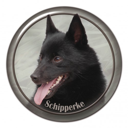 3D sticker Schipperke 101 C