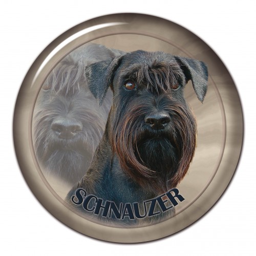 3D sticker Schnauzer 101 C