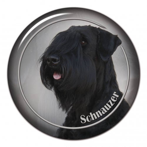 3D sticker Schnauzer 103 C