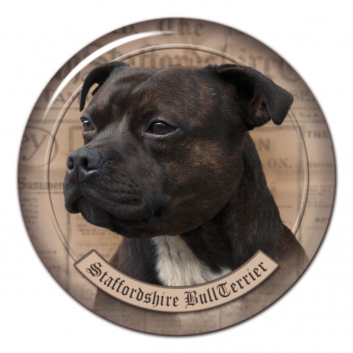 3D sticker Staffordshire Bullterrier 102 C
