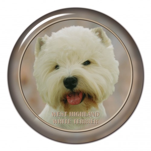 3D sticker West Highland White Terrier 101 C
