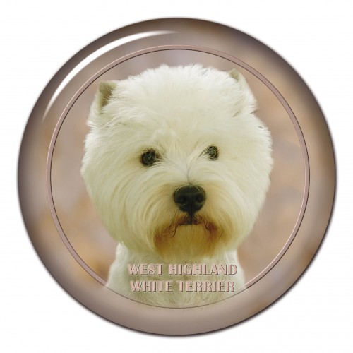3D sticker West Highland White Terrier 102 C